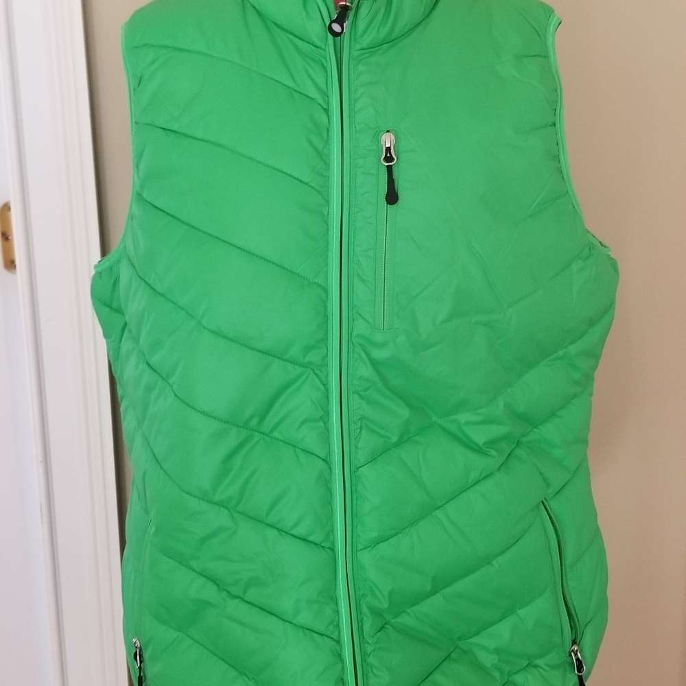 Clique Apple Green Puffer Vest